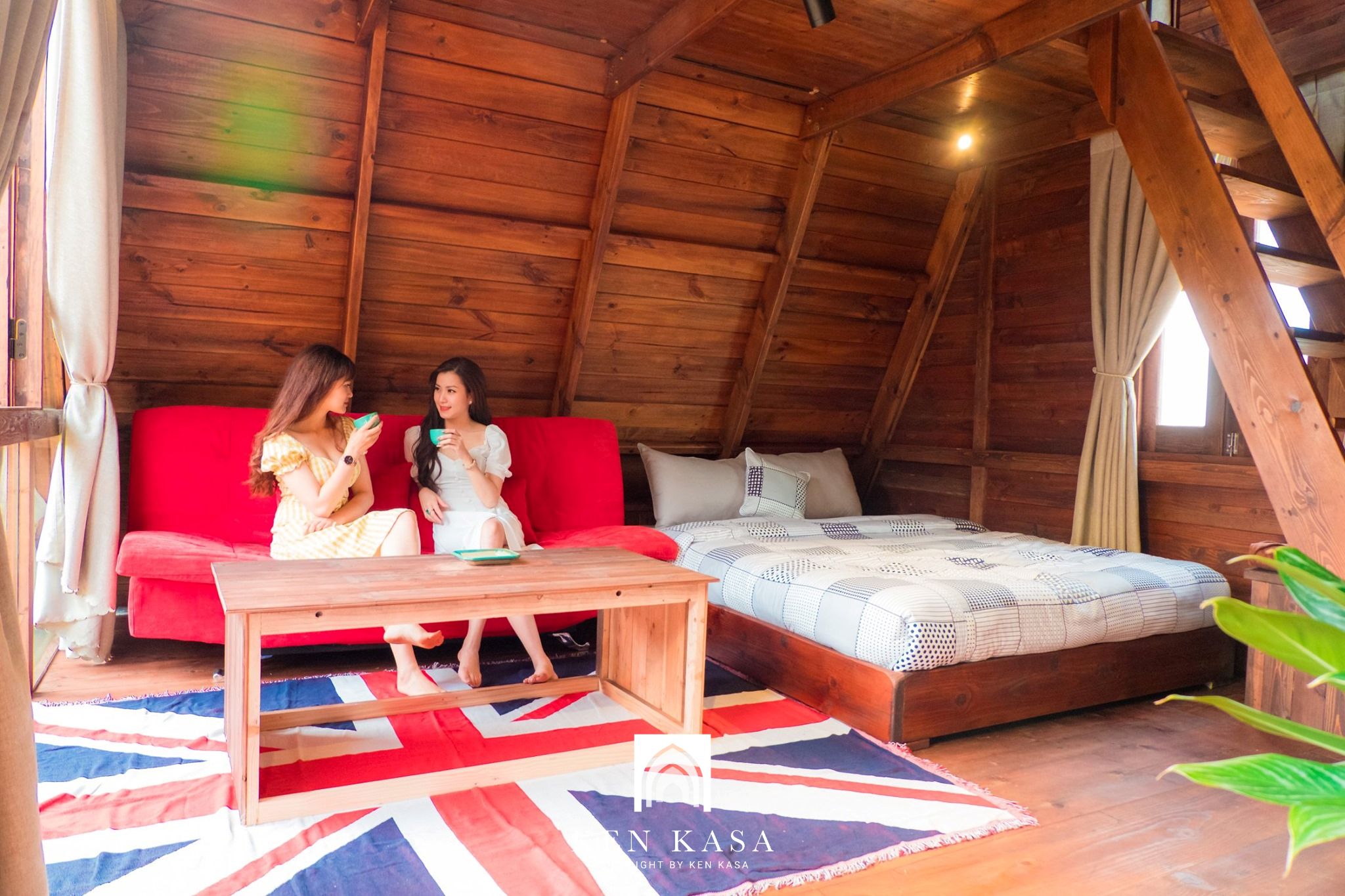 Top 20 mẫu thiết kế phòng homestay bằng gỗ ấm áp