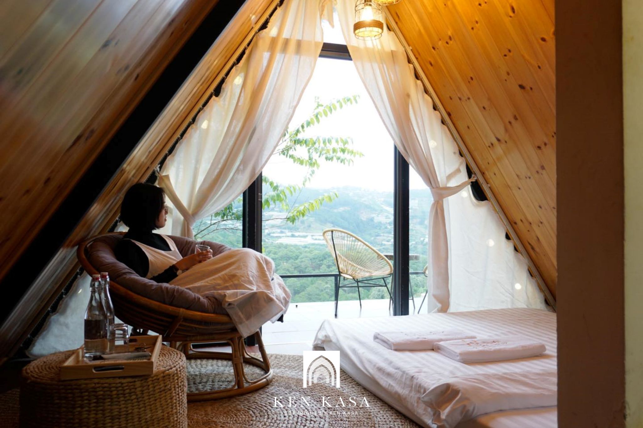 Top 20 mẫu thiết kế phòng homestay bằng gỗ ấm áp
