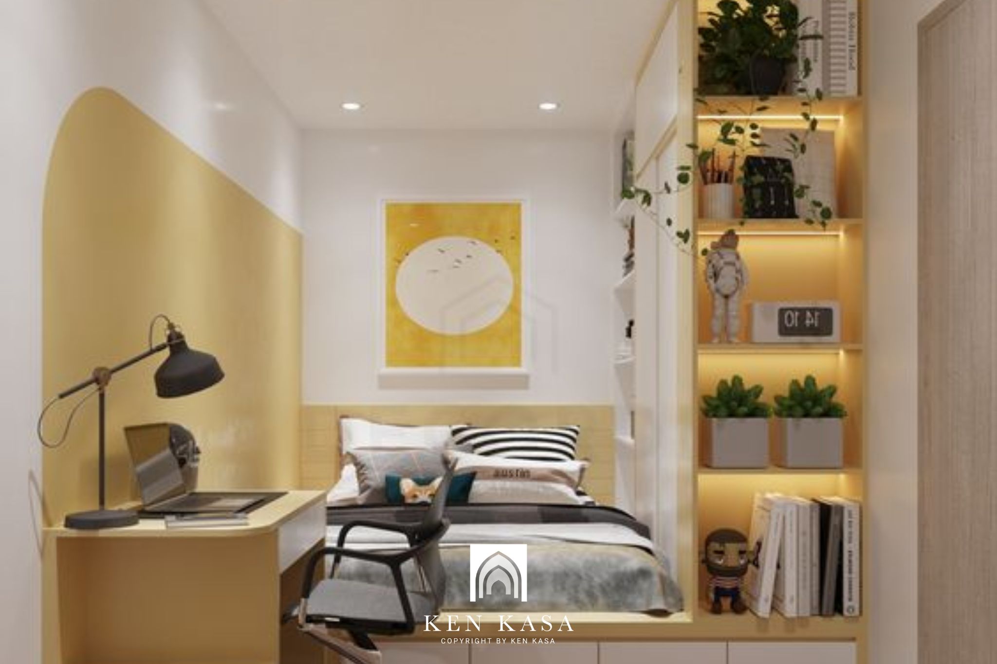 Top 20 mẫu thiết kế phòng homestay hot nhất hiện nay