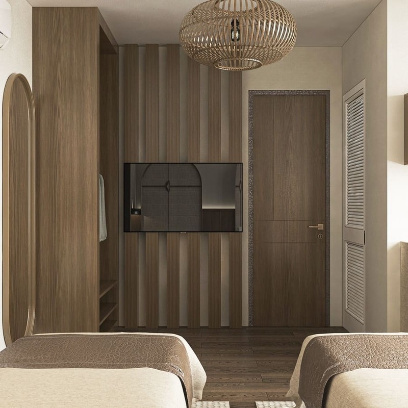 12 mẫu thiết kế nội thất khách sạn mini thu hút