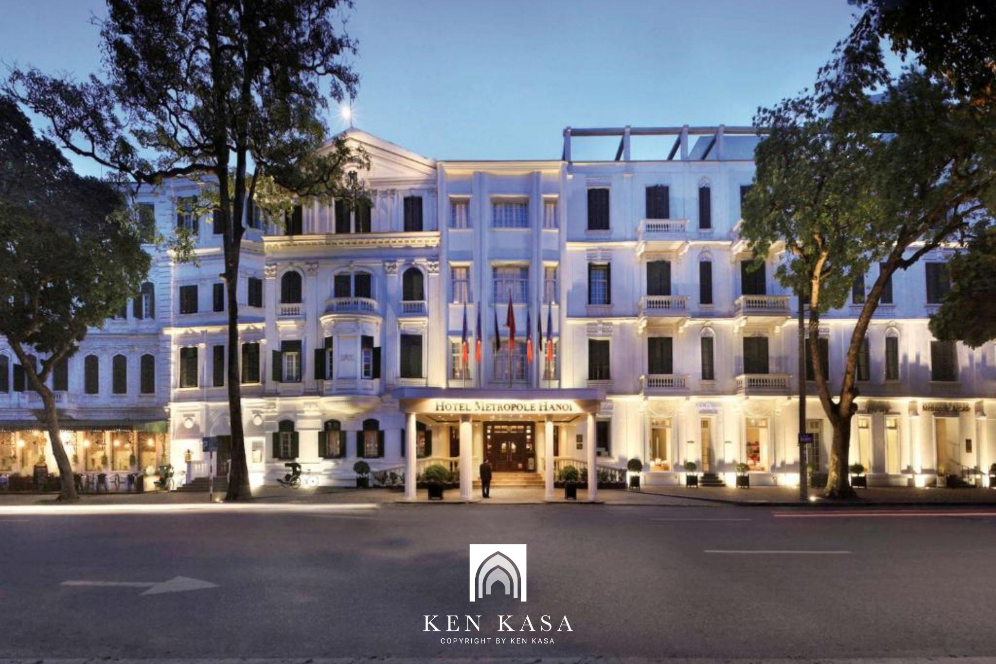 kiến trúc của Sofitel Legend Metropole Hanoi