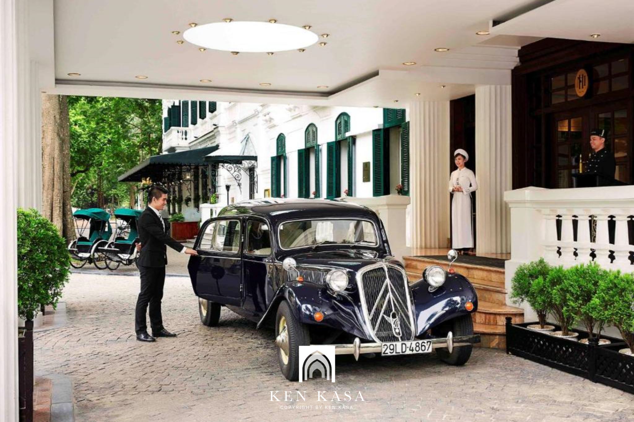 mặt tiền của Sofitel Legend Metropole Hanoi