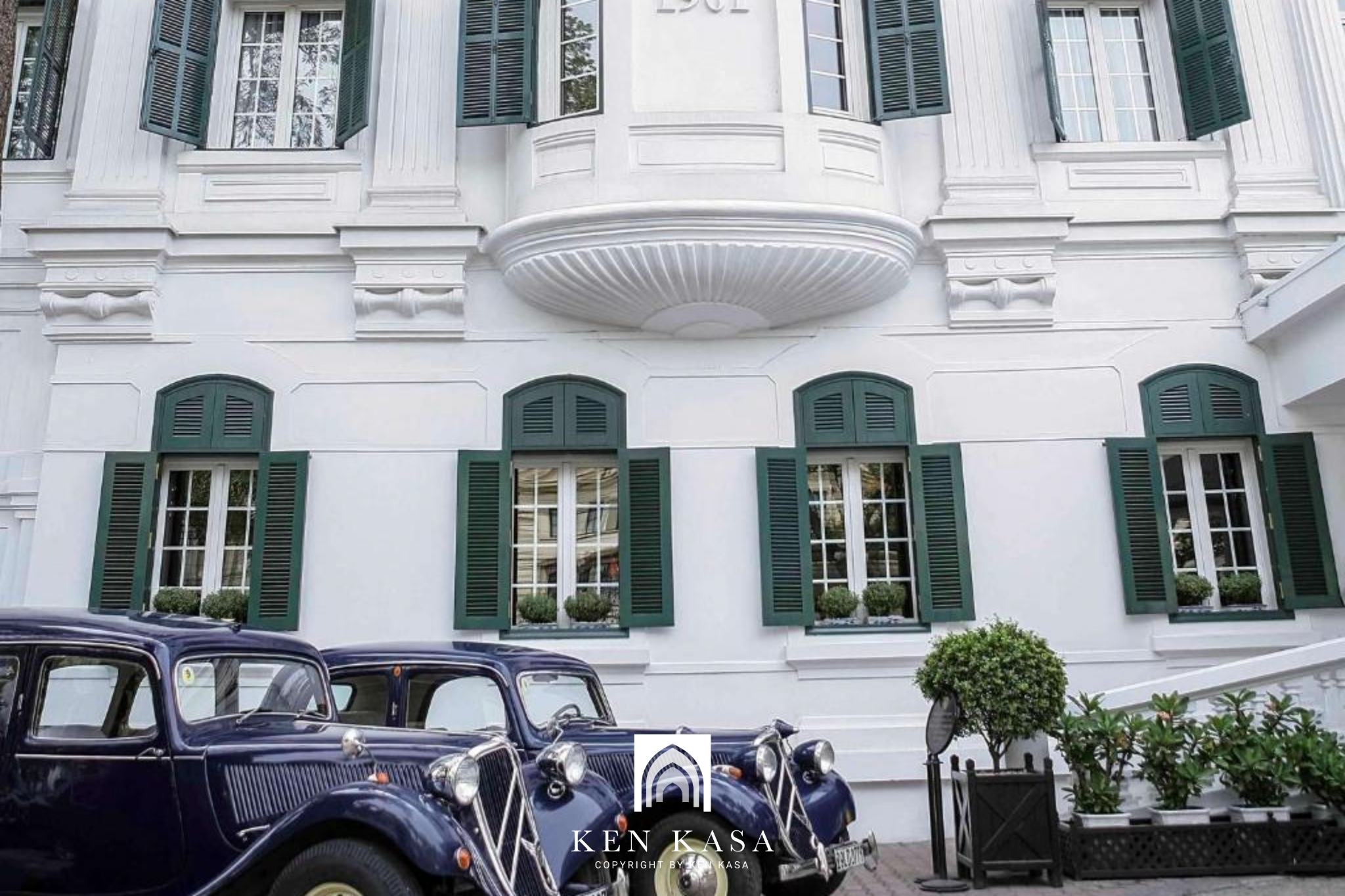 ngoại thất của Sofitel Legend Metropole Hanoi