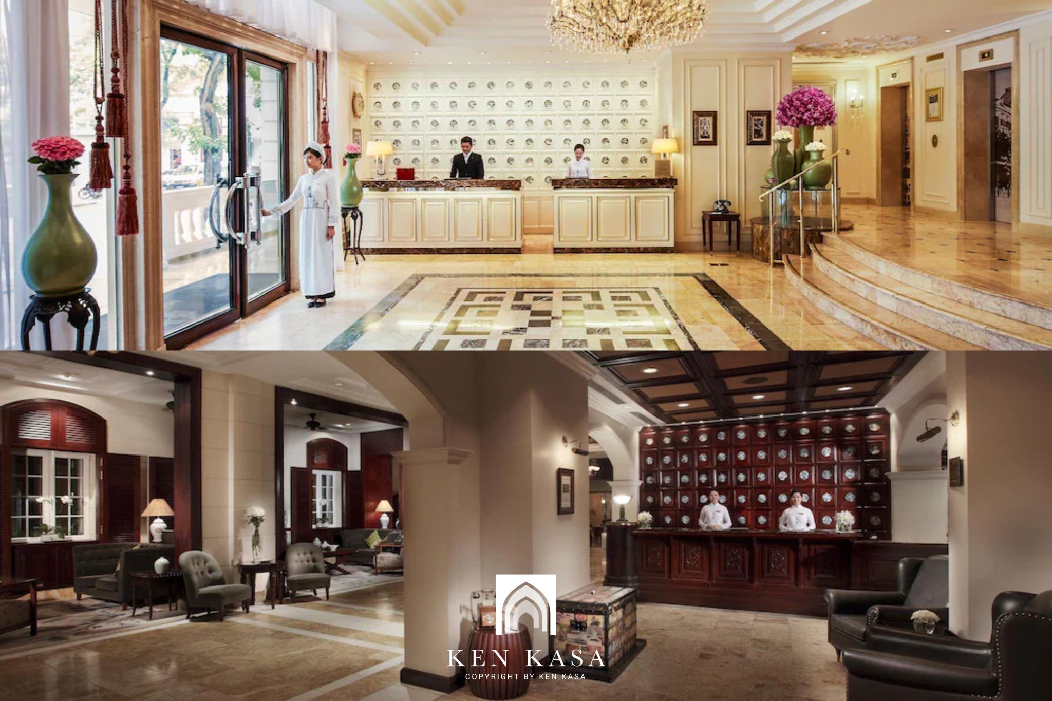 sảnh khách sạn Sofitel Legend Metropole Hanoi