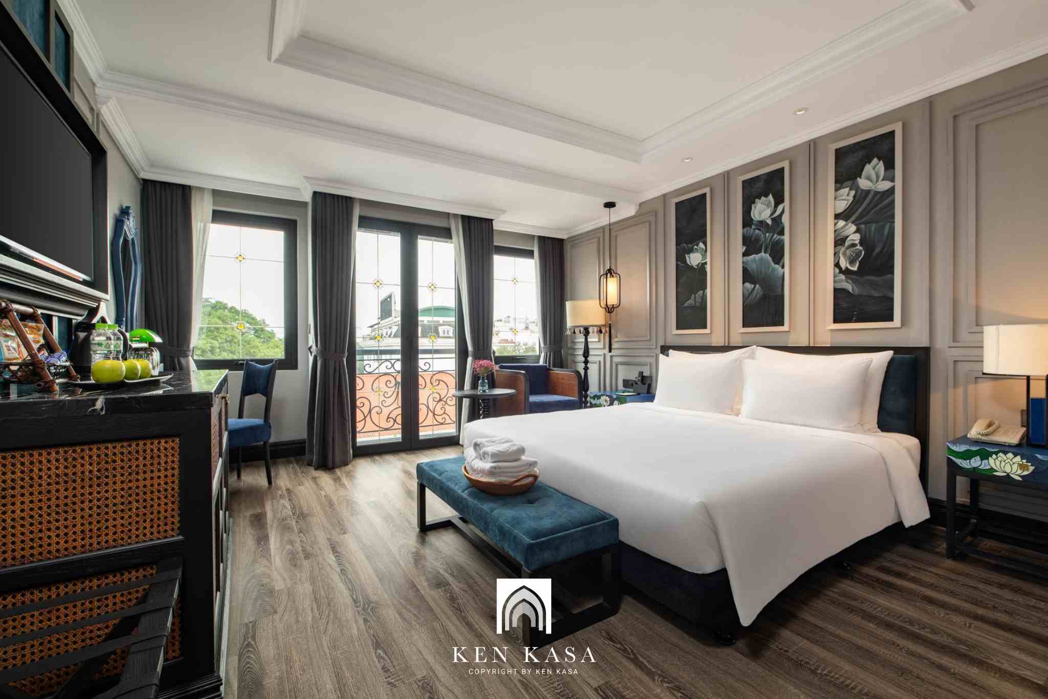 Phòng Solarium Connecting tại Solaria Hotel Hanoi