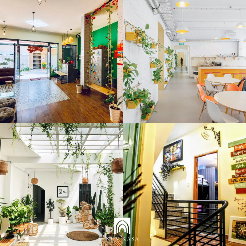 Thiết kế hostel “Instagramable” mang phong cách thẩm mỹ cao 