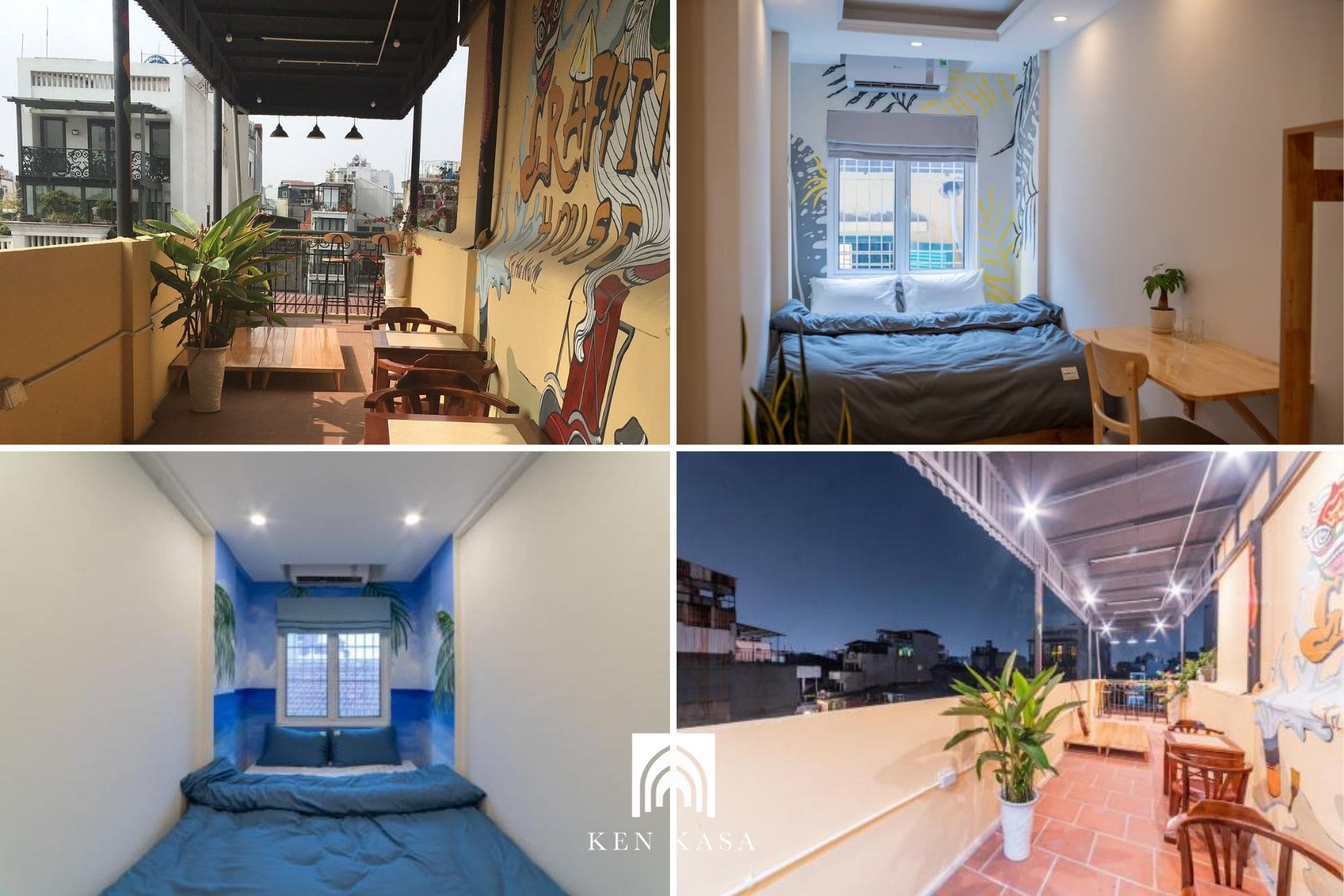 Graffiti House c&oacute; phong c&aacute;ch thiết kế nghệ thuật