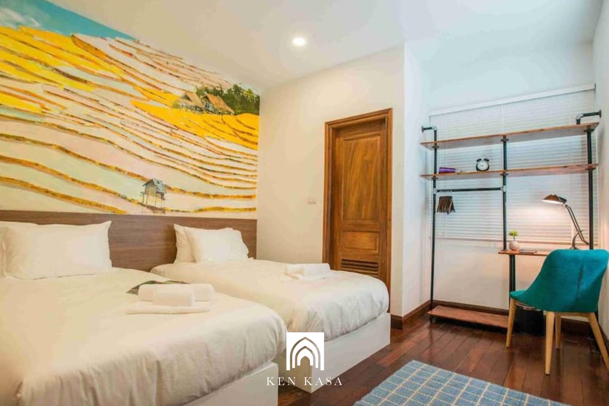 Ph&ograve;ng nghỉ c&oacute; diện t&iacute;ch khoảng 18&ndash;22m&sup2;