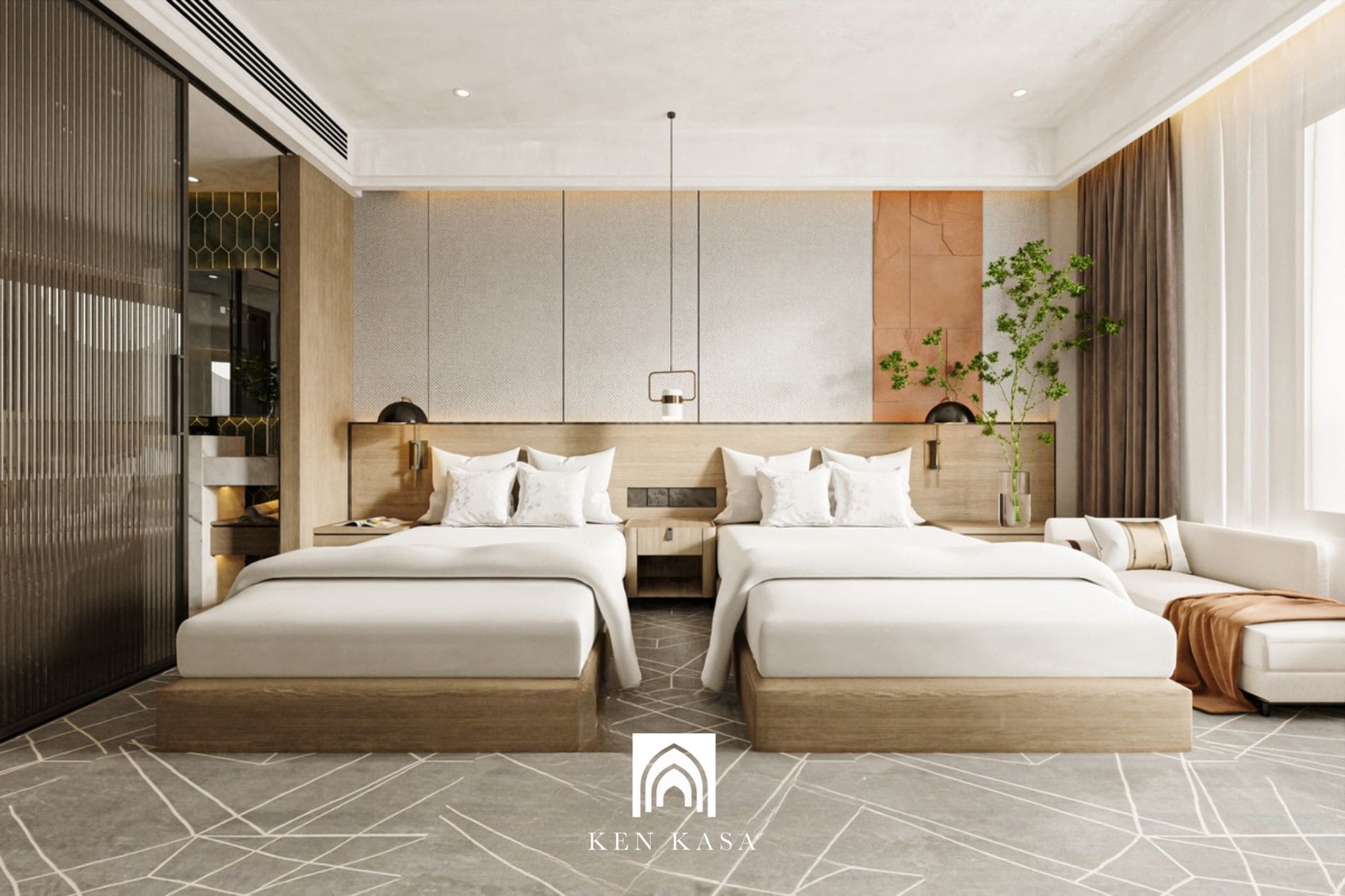 Ti&ecirc;u chuẩn thiết kế nội thất kh&aacute;ch sạn 4 sao