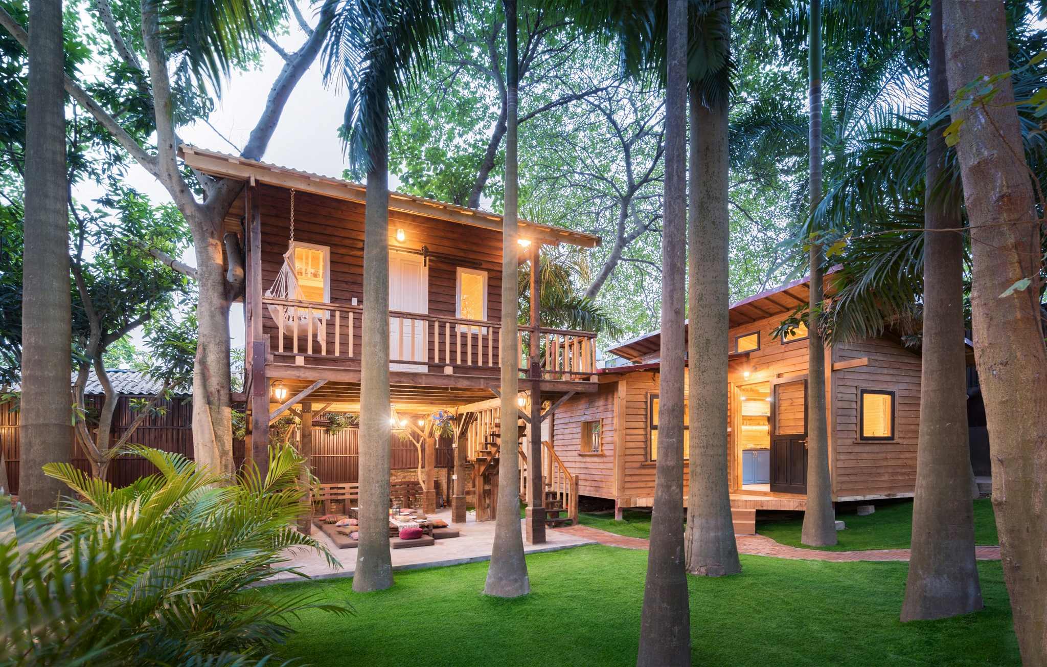 Homestay với xu hướng Nhà gỗ Bungalow đẹp cho thiết kế resort