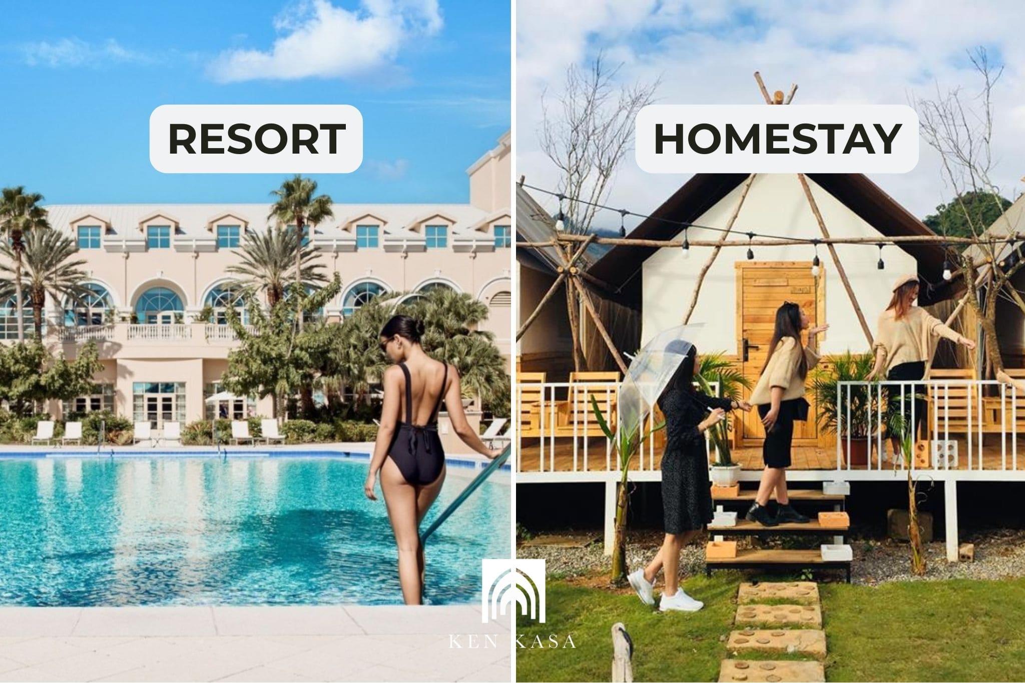 Nên kinh doanh nhà resort hay homestay? Loại mô hình nào thu hút khách du lịch?