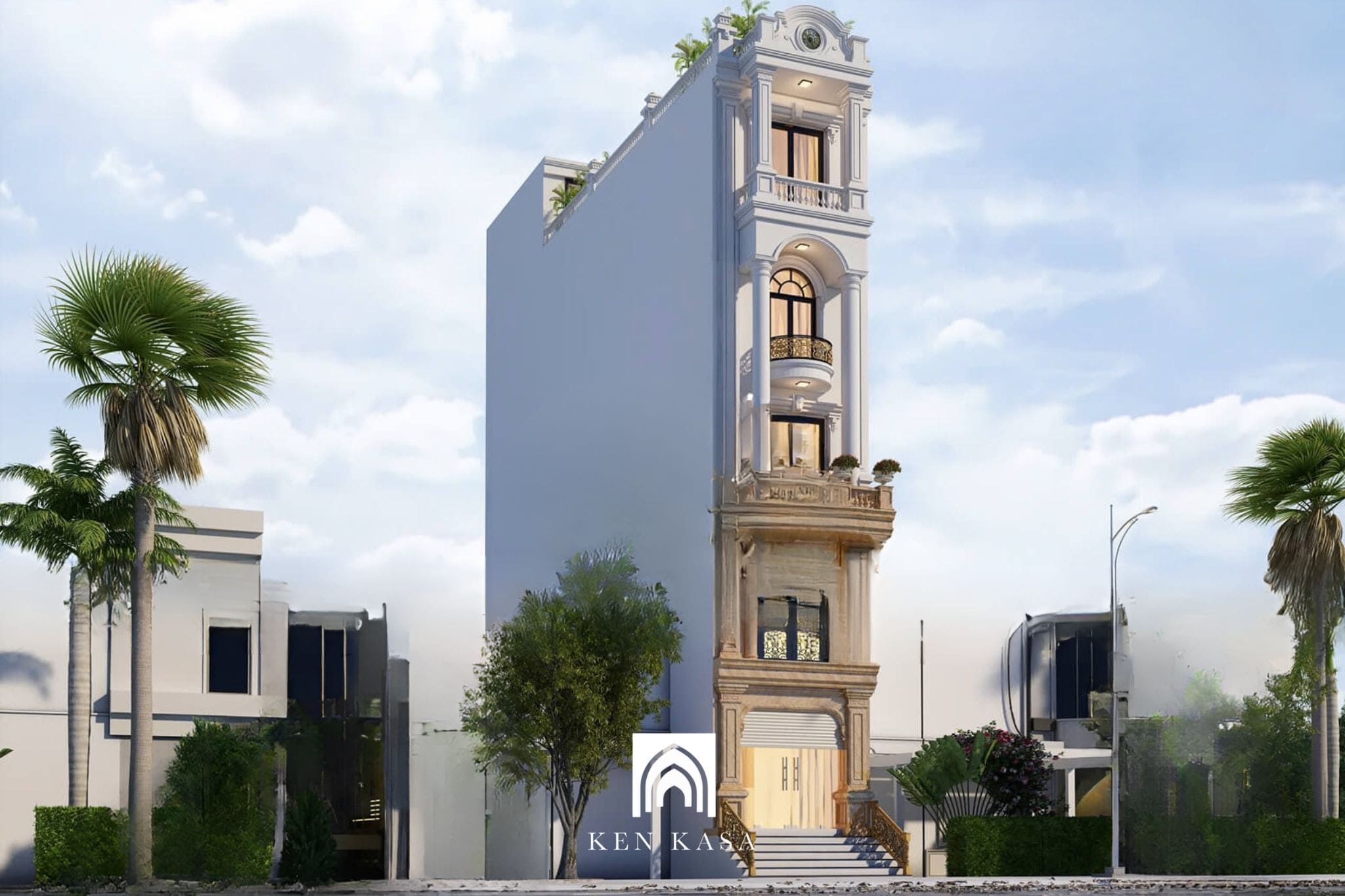 Lưu ý quan trọng khi thiết kế mặt tiền khách sạn mini