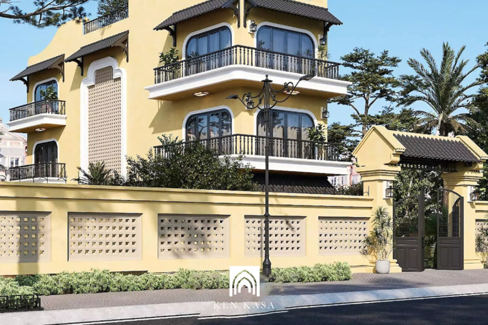 Kiến trúc giao thoa Á – Âu đặc trưng