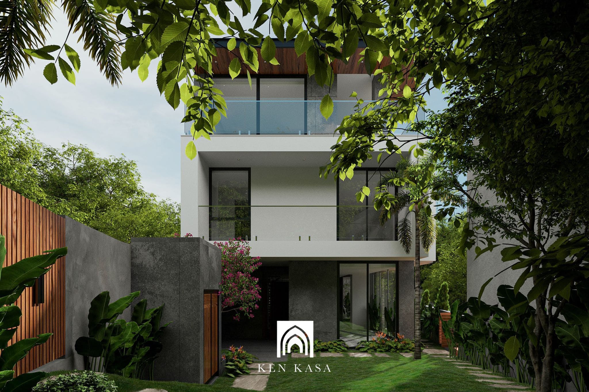 Không gian mở tối đa và kết nối trong – ngoài