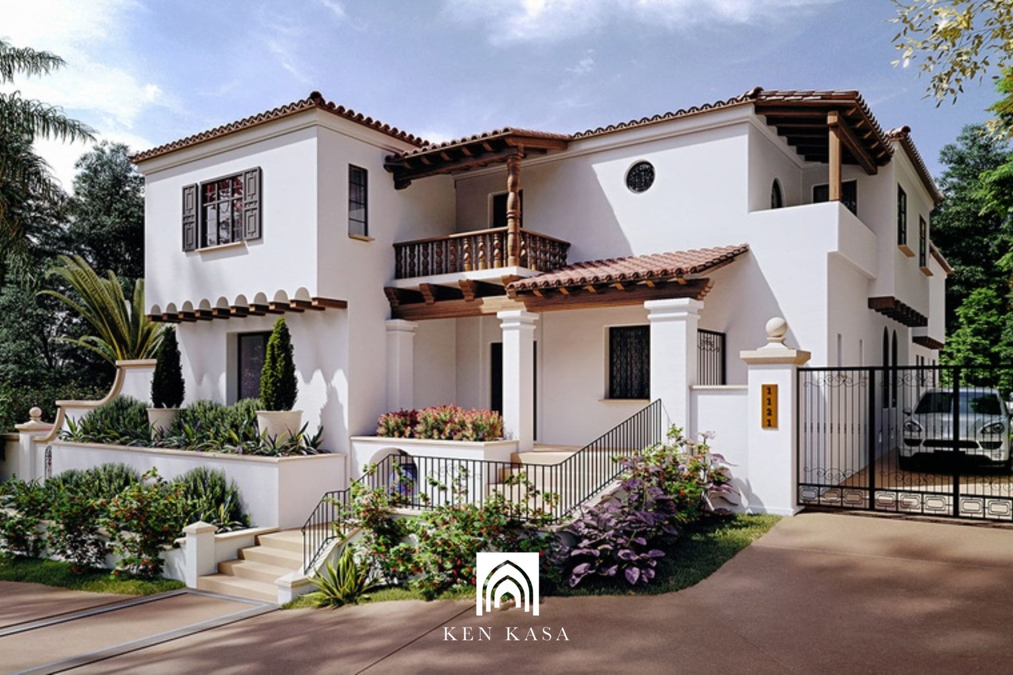 biệt thự nghỉ dưỡng phong cách Địa Trung Hải