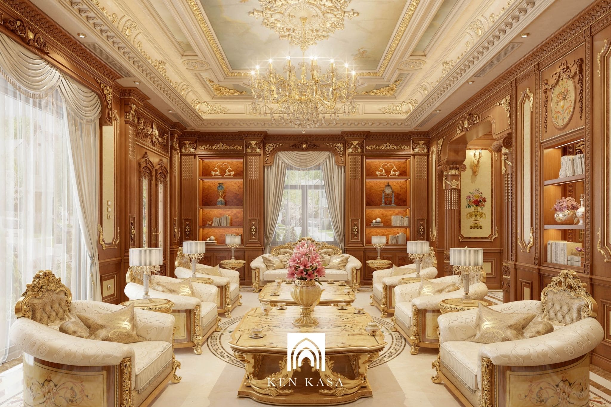 Chi phí thi công nội thất khách sạn tân cổ điển