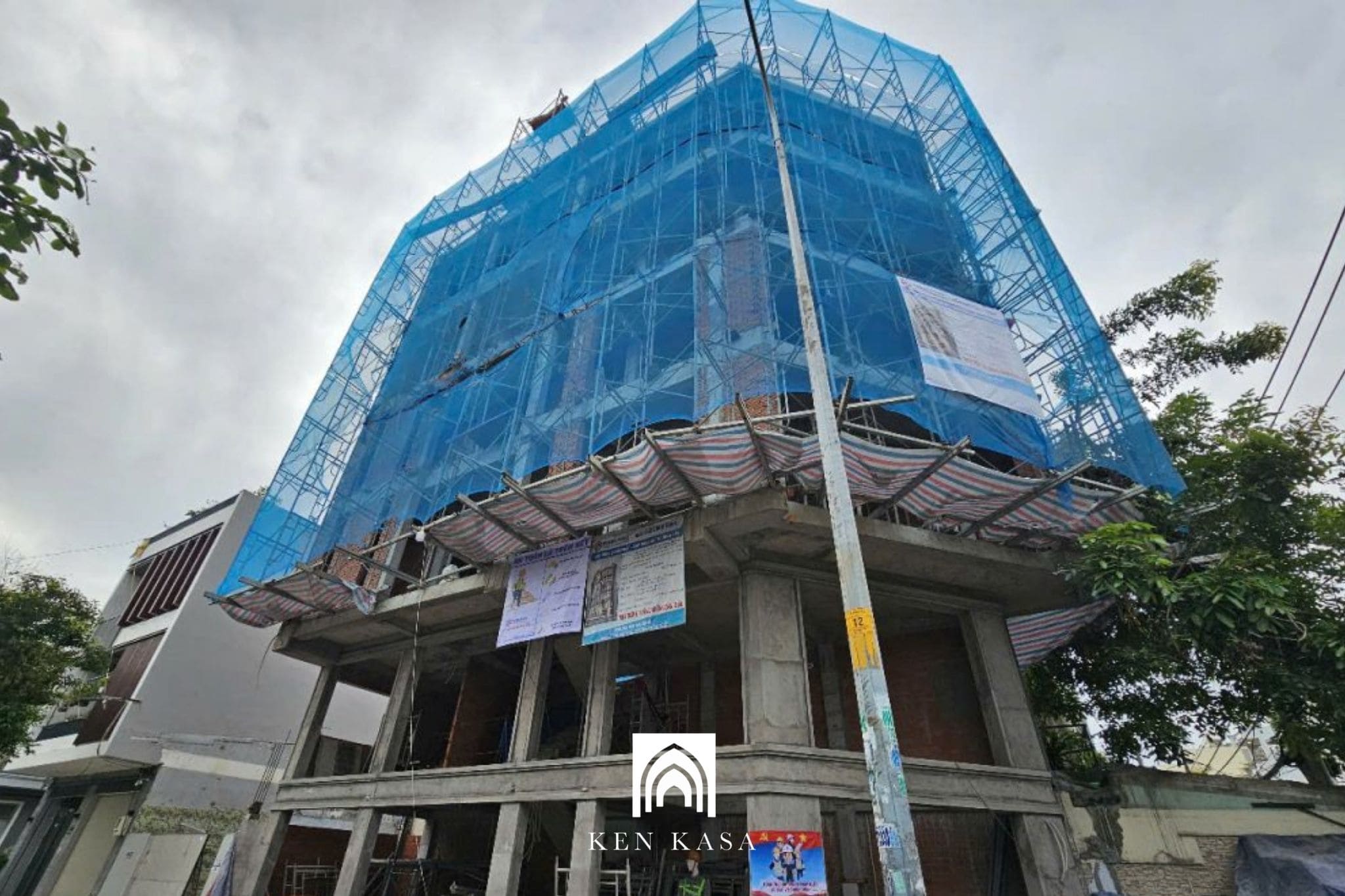 Chi phí thi công phần thô khách sạn tân cổ điển