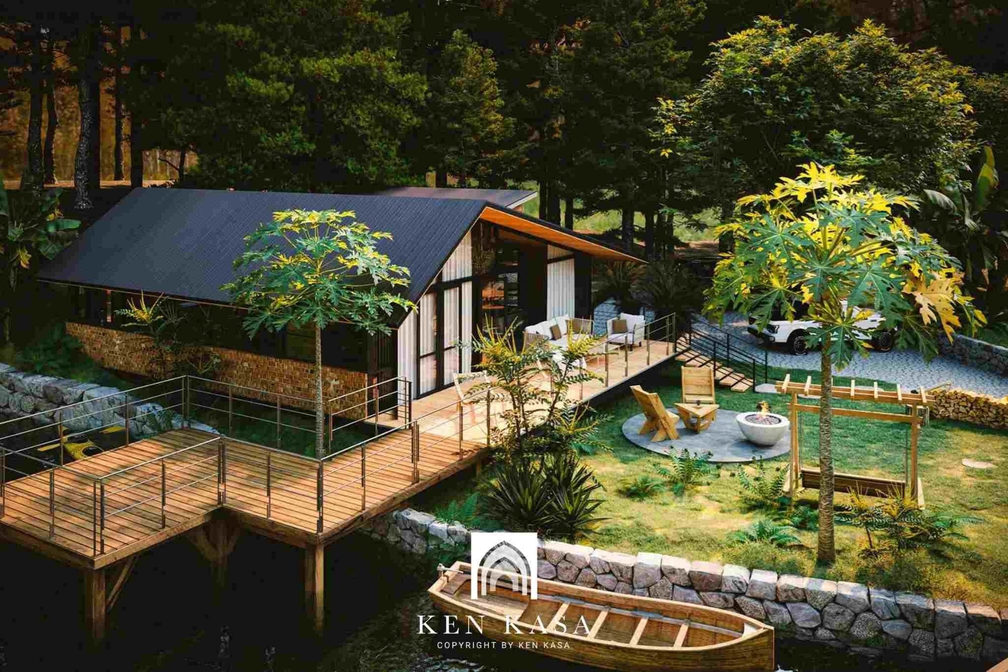 Những điều cần lưu ý để thiết kế, thi công nhà vườn nghỉ dưỡng tiết kiệm chi phí