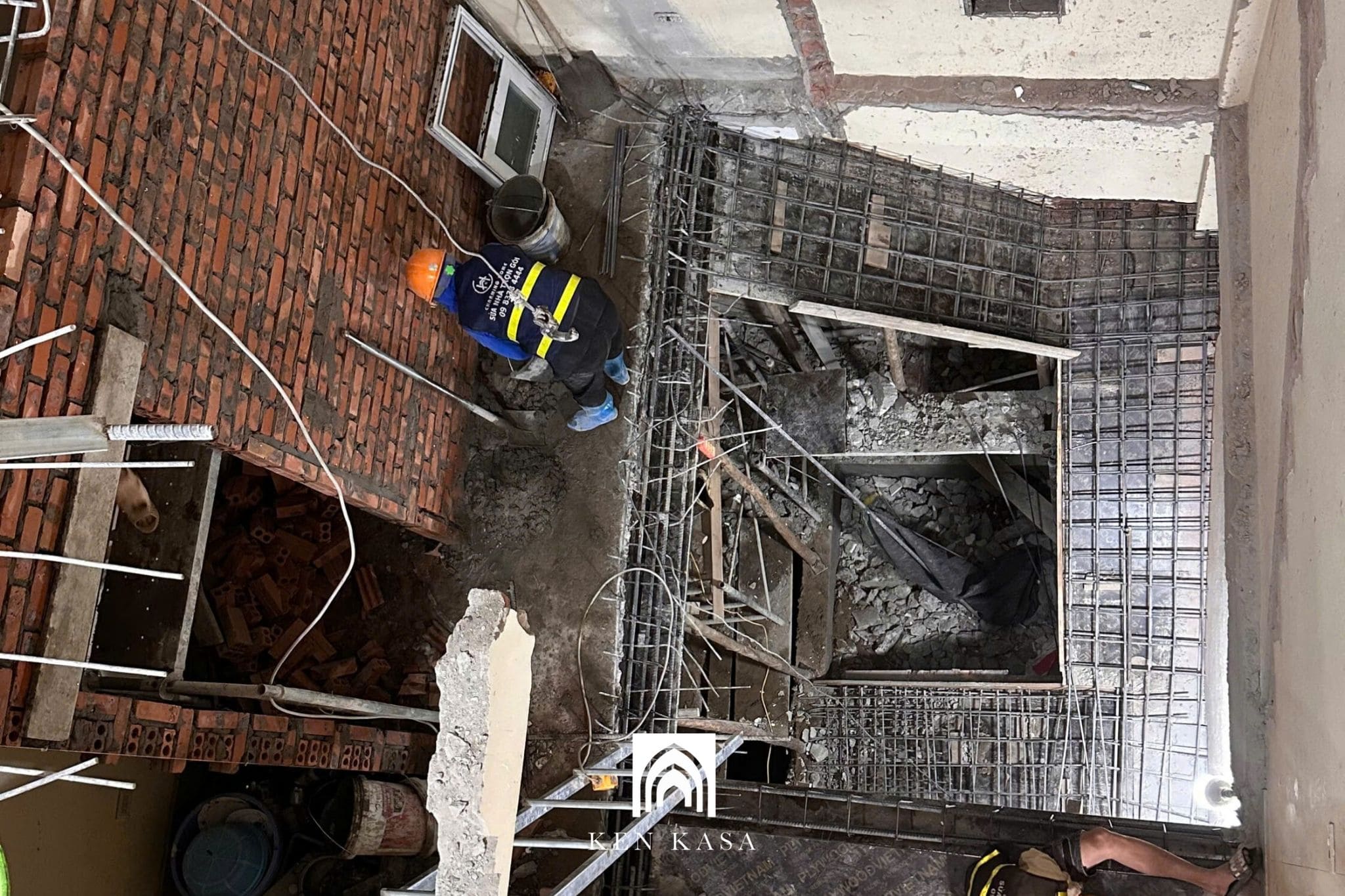 Chi phí cải tạo kết cấu – xây trát