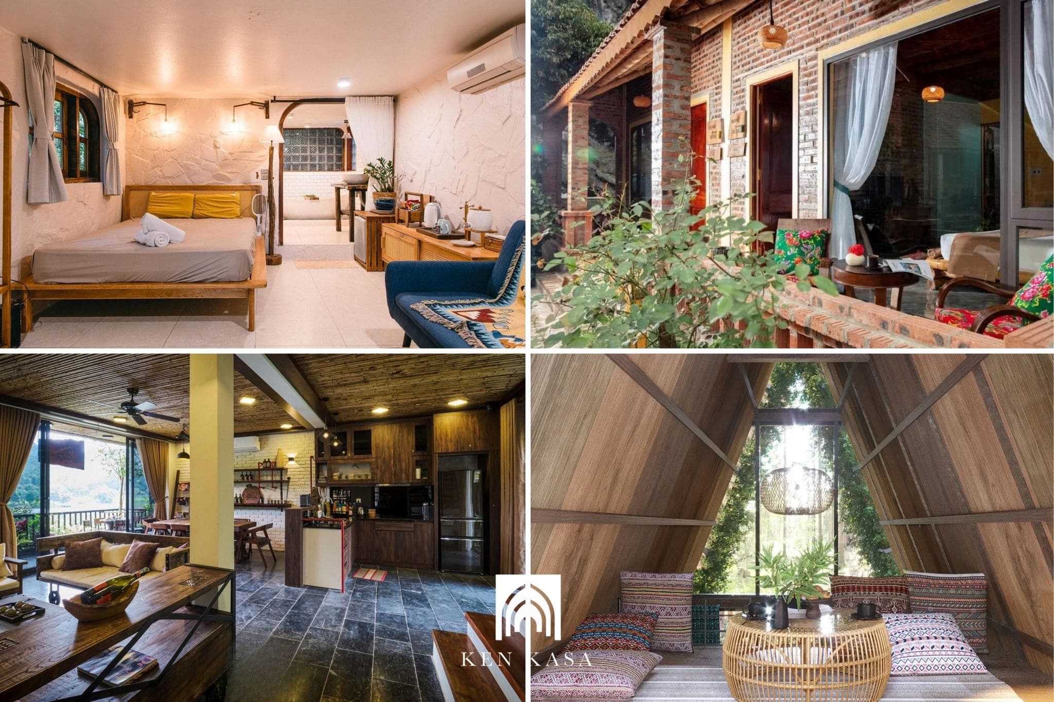 Ứng dụng vật liệu tự nhiên để tăng sự mộc mạc