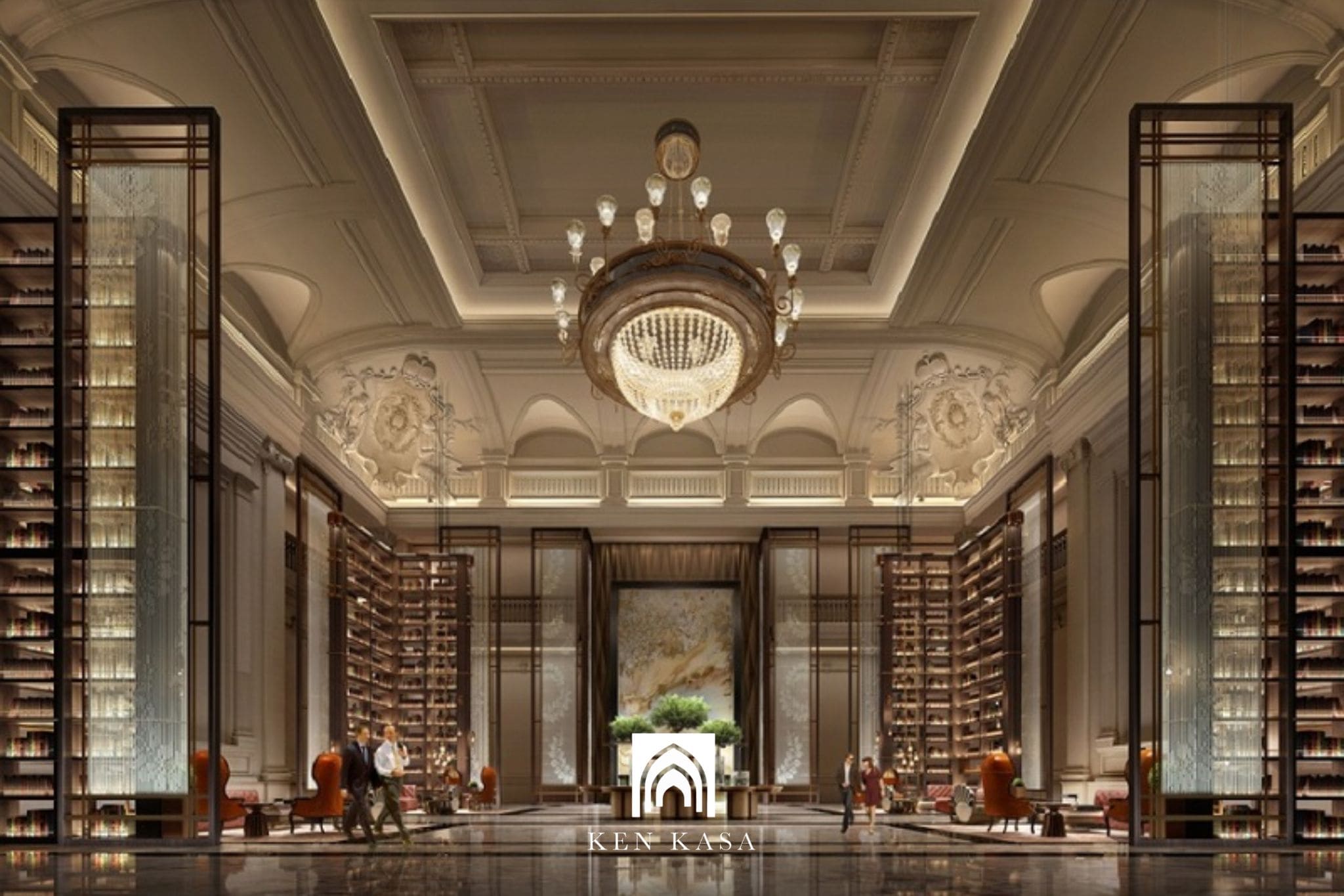 Đèn chùm khách sạn tân cổ điển là gì