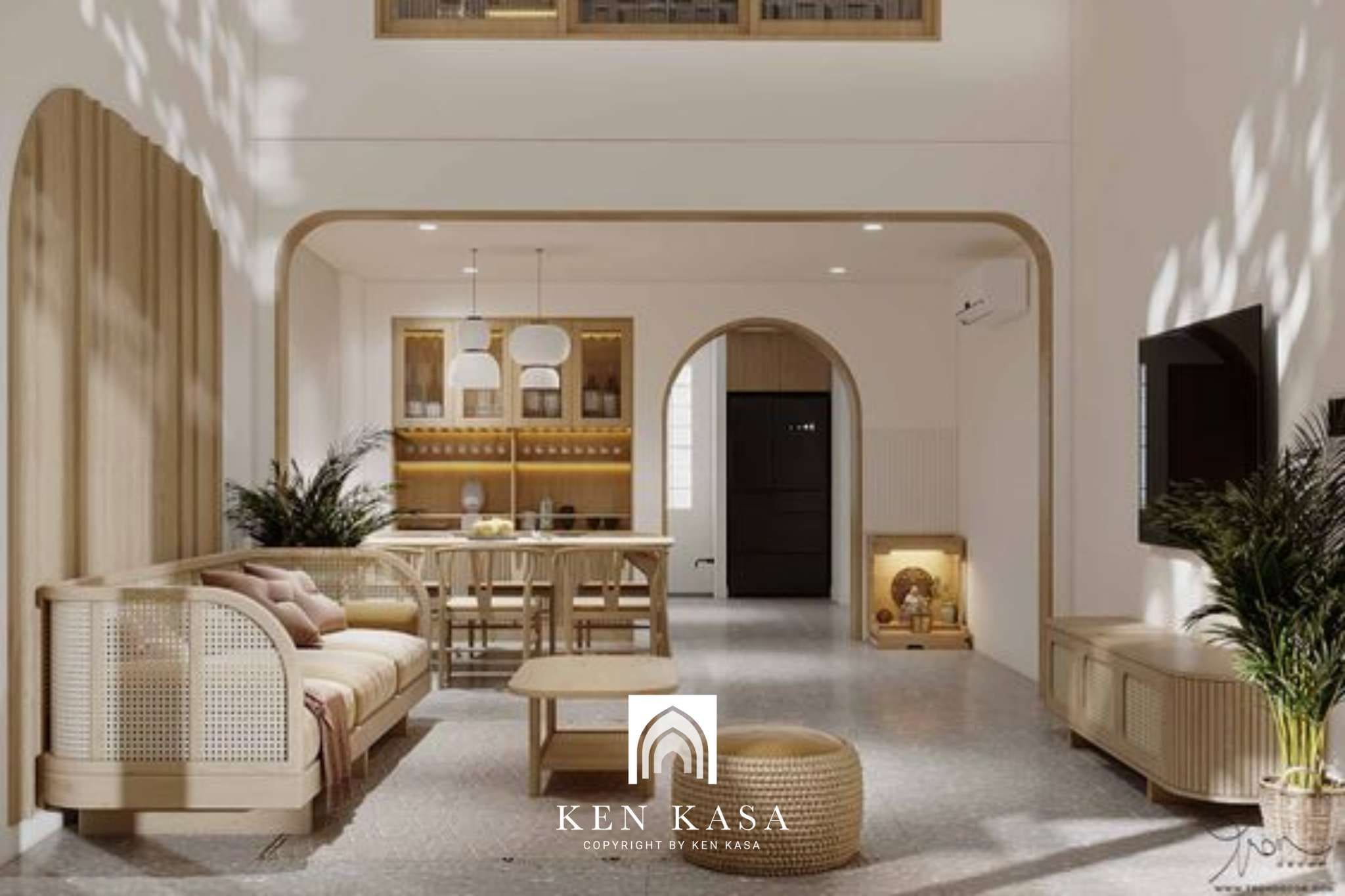 Đặc trưng của thiết kế homestay nhà ống