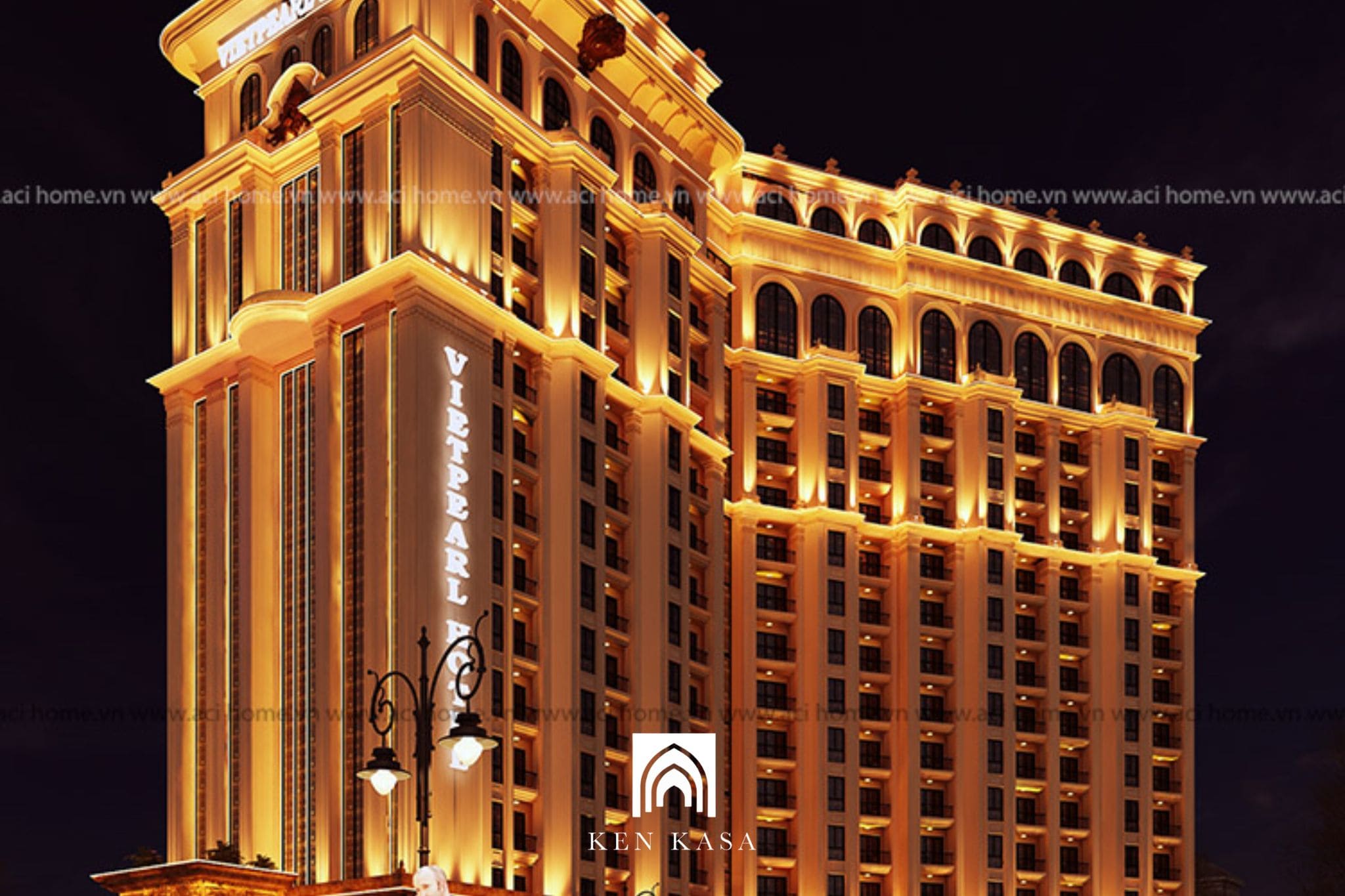 mẫu thiết kế khách sạn tân cổ điển 3 sao