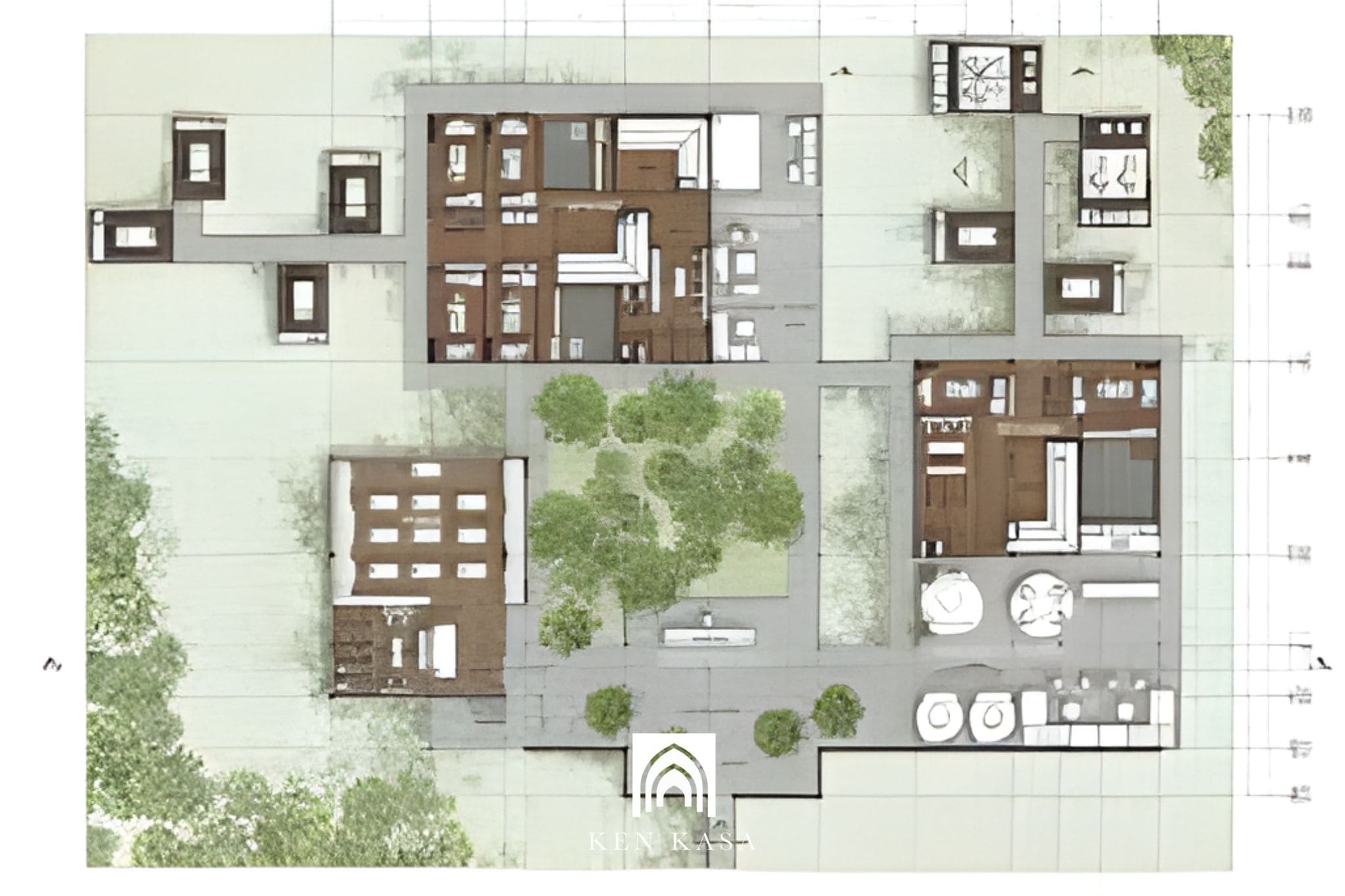 Bố tr&iacute; mặt bằng theo trải nghiệm nghỉ dưỡng