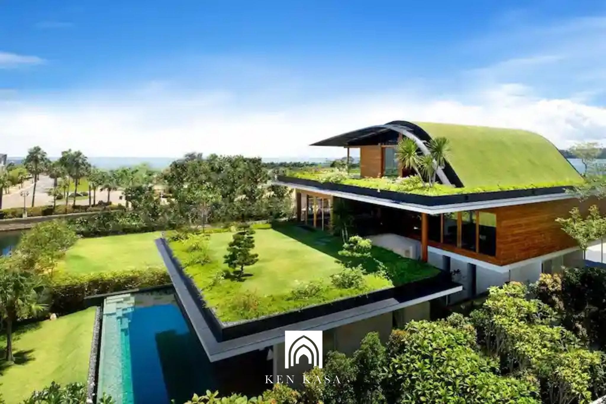 Mẫu nhà resort đẹp phong cách eco resort bền vững