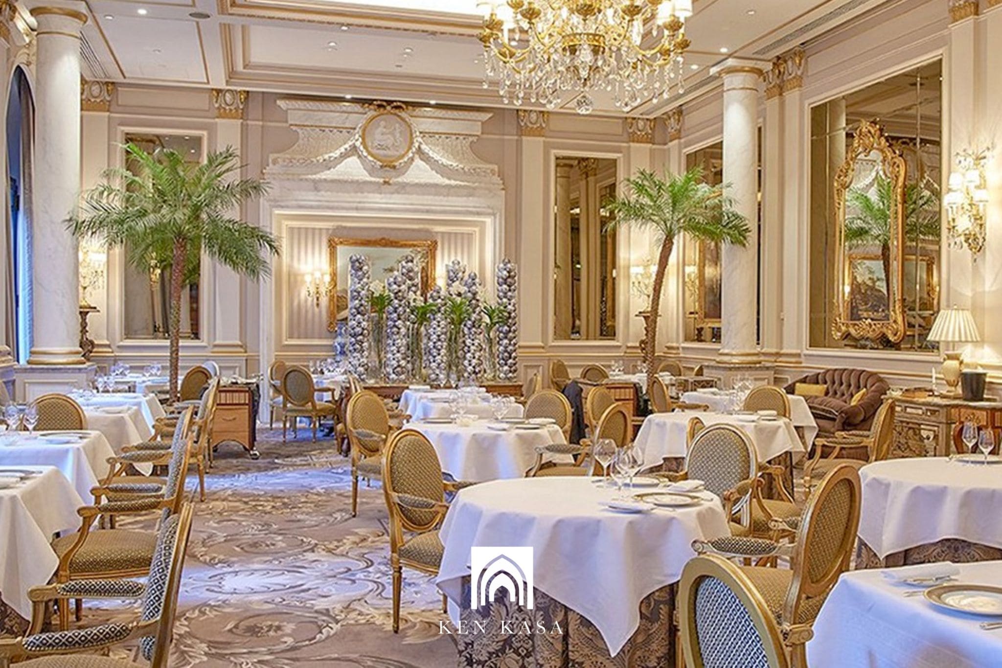 Lưu ý khi bố trí bàn ghế và khoảng cách lối đi