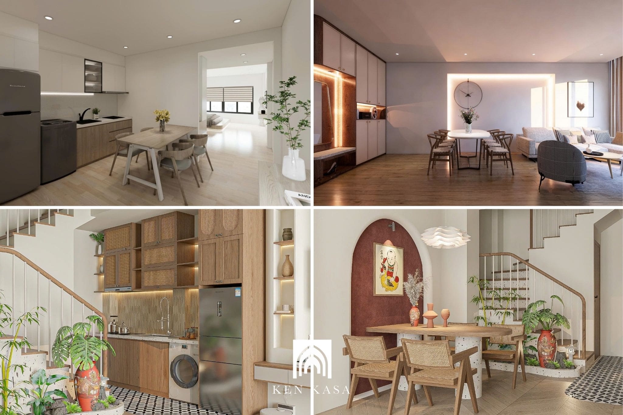 Thiết kế homestay nhà ống cho thuê dài hạn khác gì ngắn hạn?