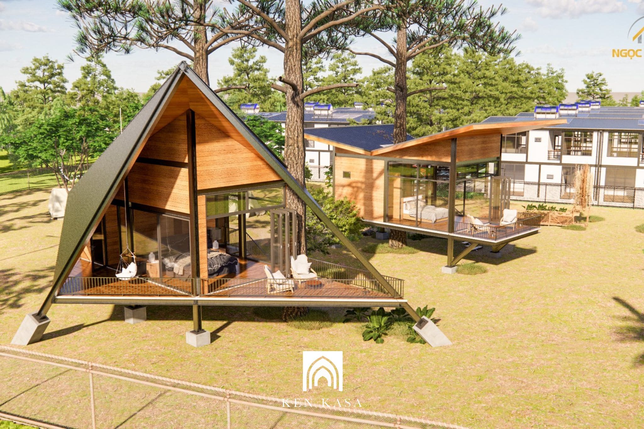 Nhà vườn lắp ghép là gì