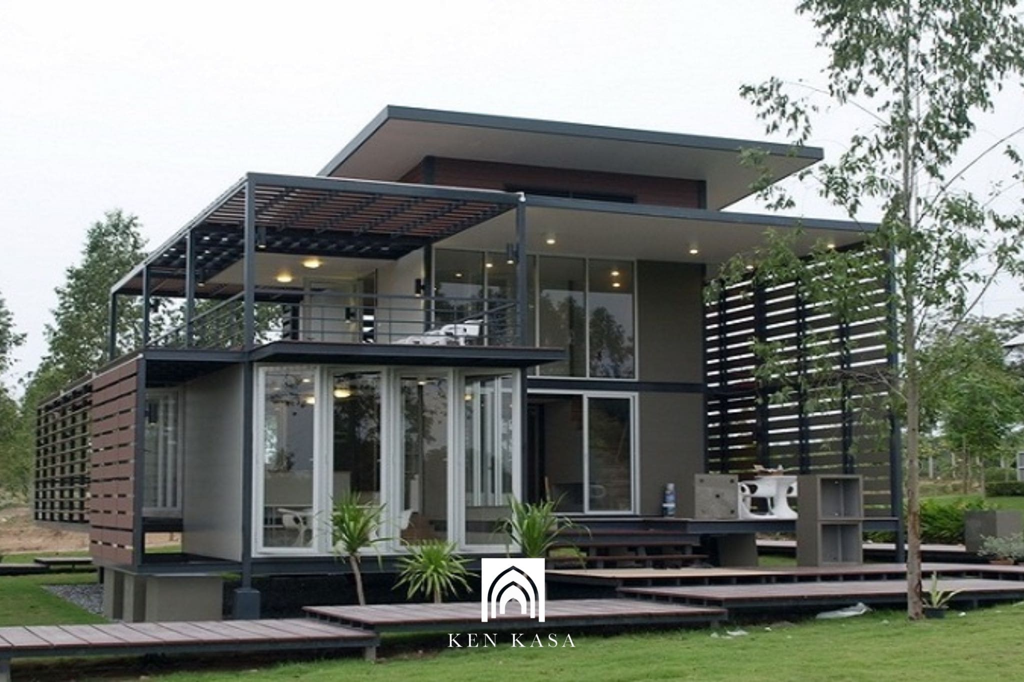 Ưu điểm của mô hình nhà vườn khung thép