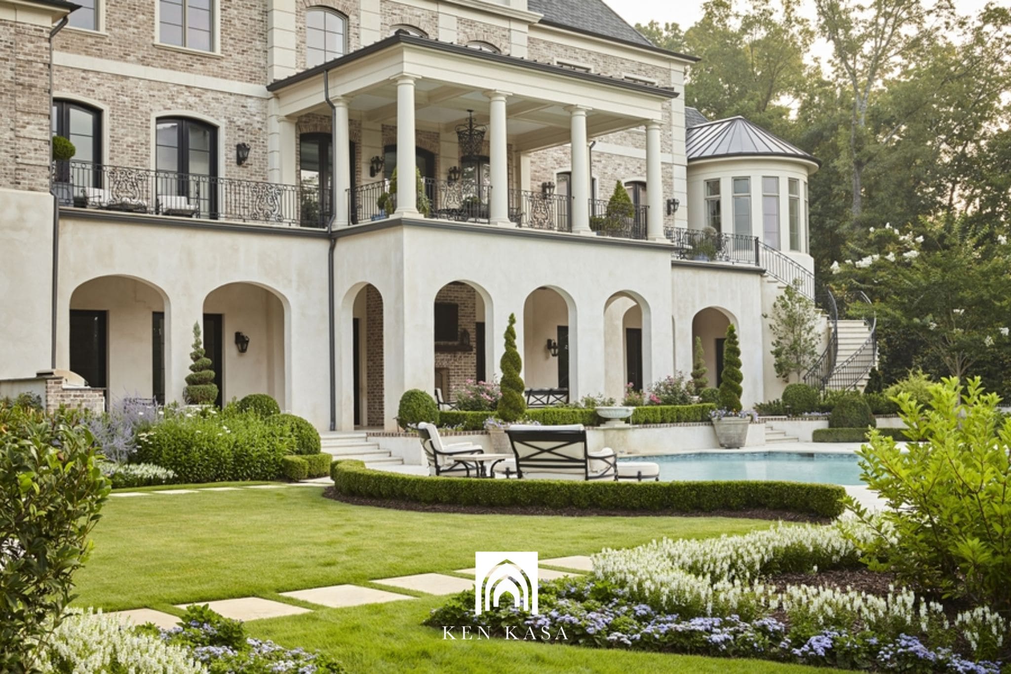 Nh&agrave; vườn nghỉ dưỡng ven đ&ocirc; phong c&aacute;ch t&acirc;n cổ điển