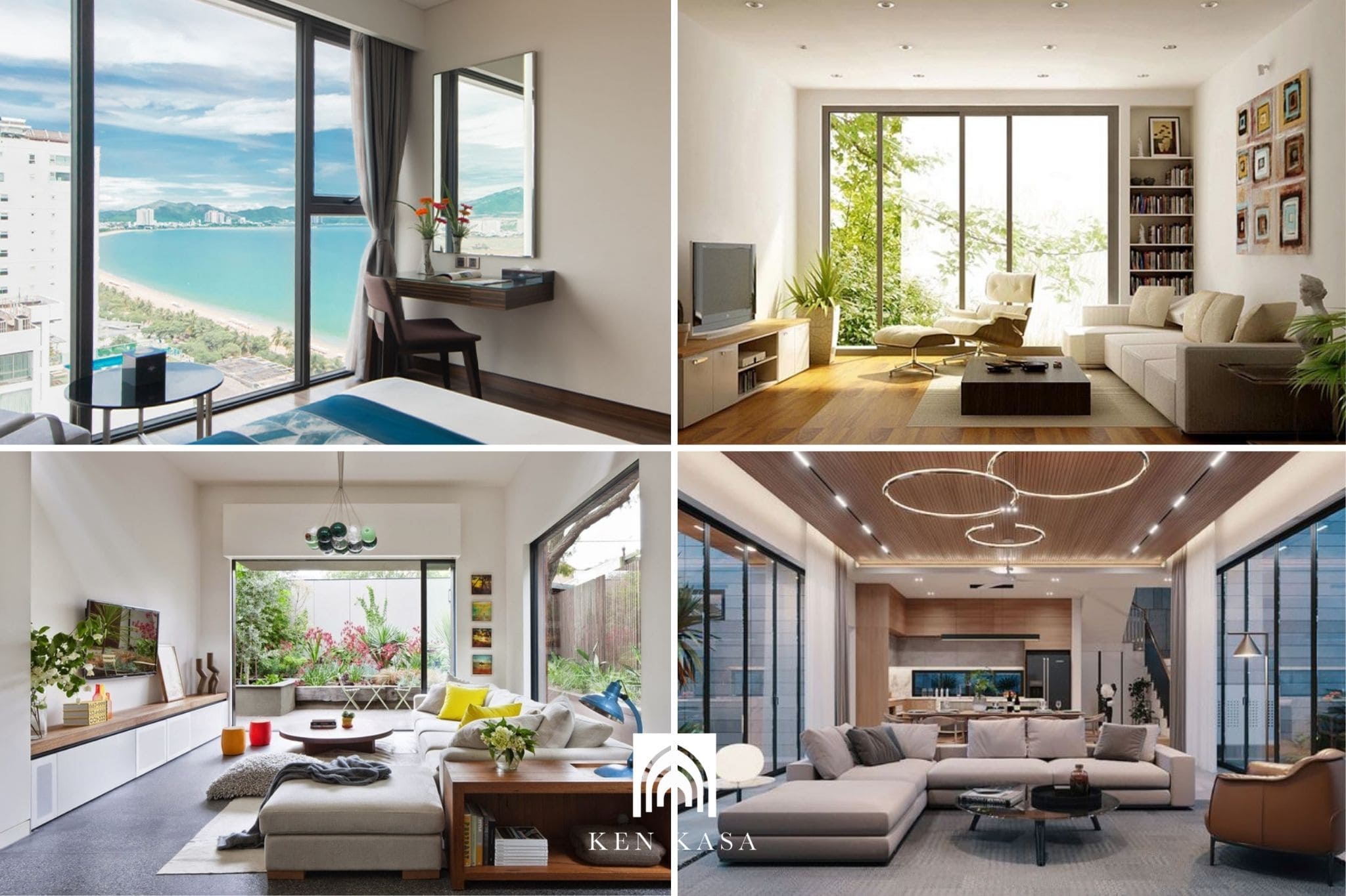 Ánh sáng, vật liệu & chất lượng nội thất 