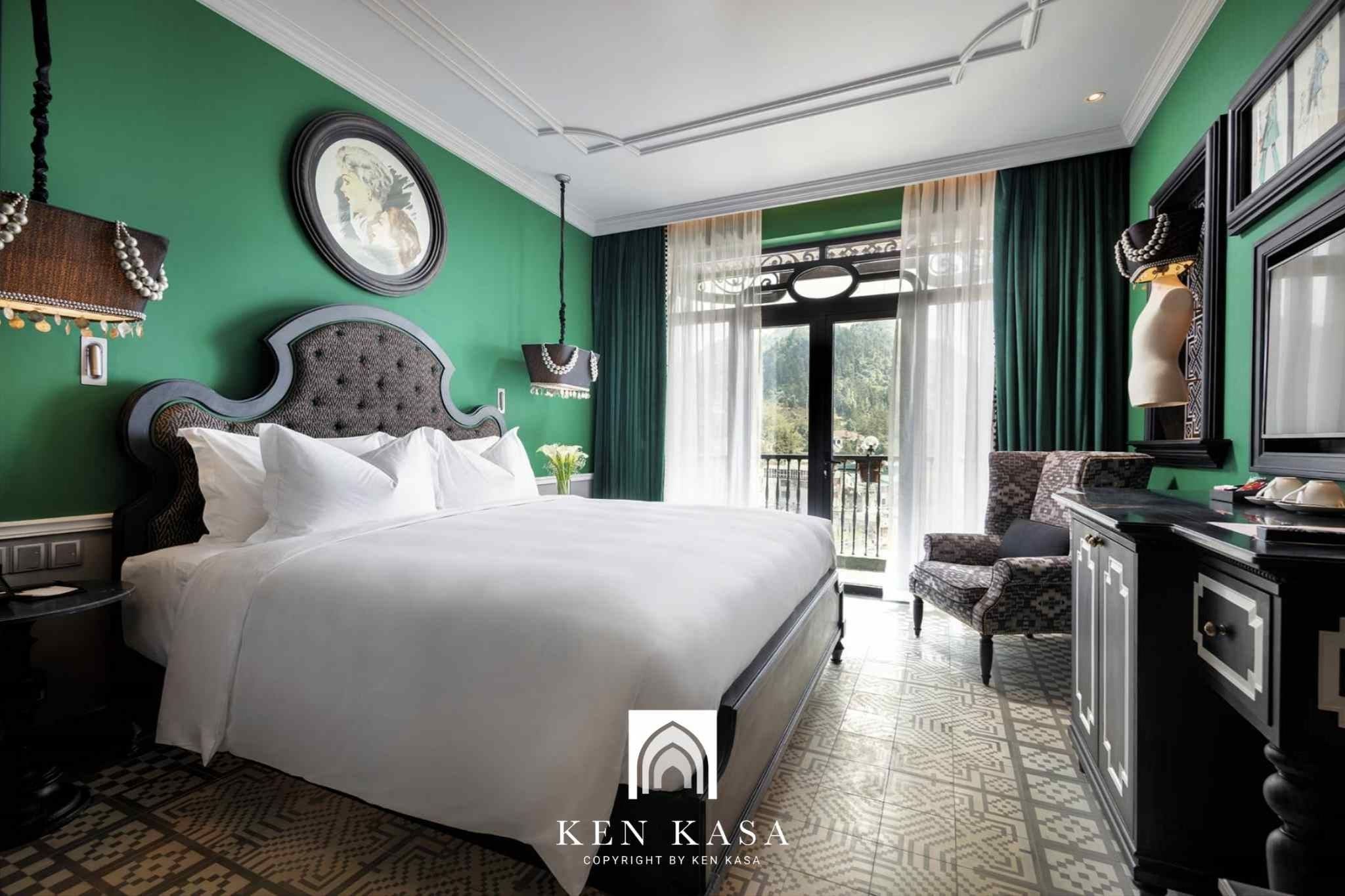 Nội thất khách sạn 5 sao phòng Deluxe