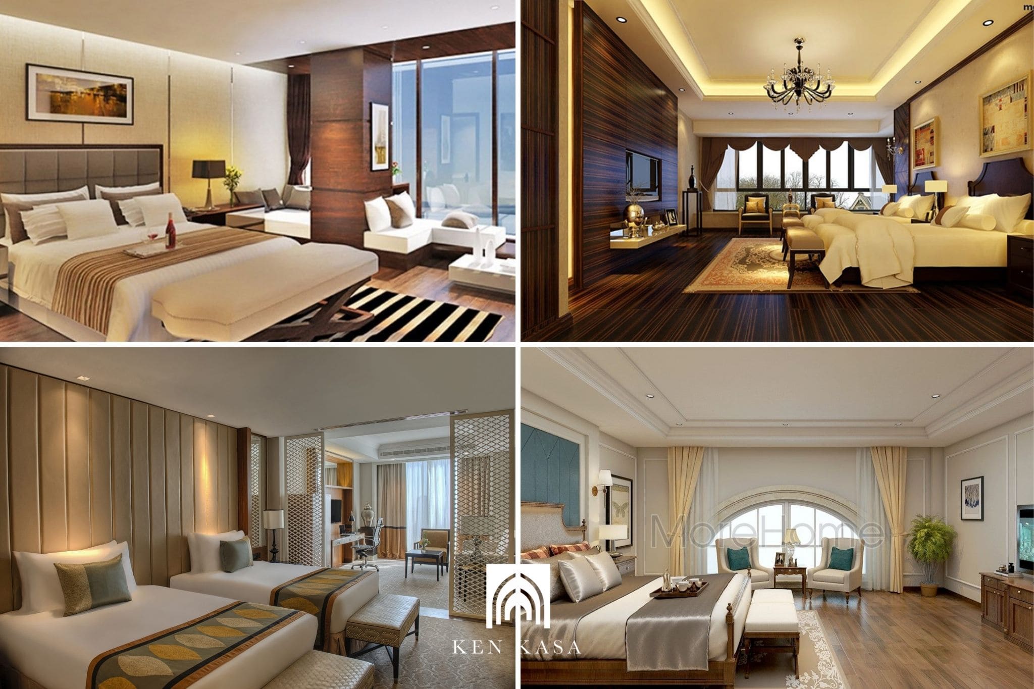 50+ mẫu thiết kế nội thất khách sạn 5 sao đẹp và sang trọng 2025